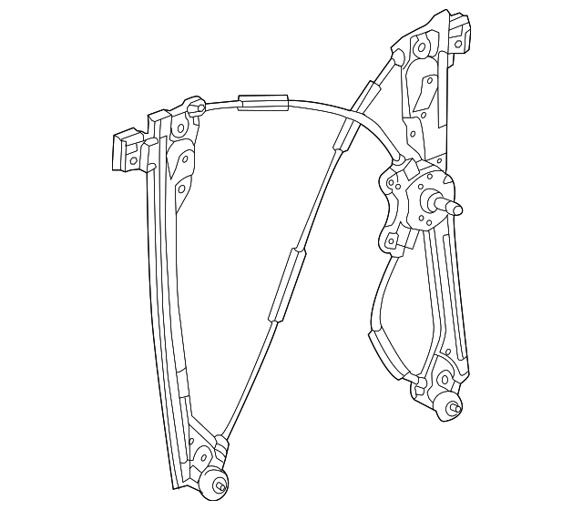 20142019 GM Front Driver Side Window Regulator 23453651 GM