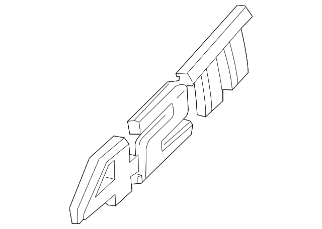 Deck Lid Emblem - Cadillac (84139936)