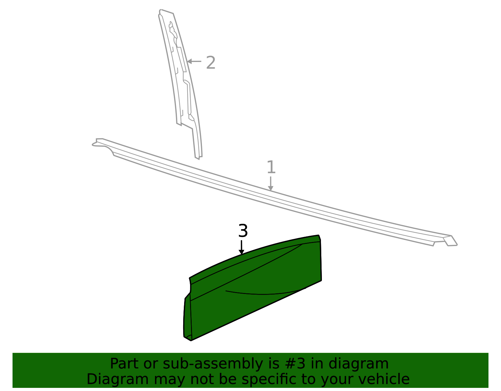 Lower Molding 11A-854-950-9B9