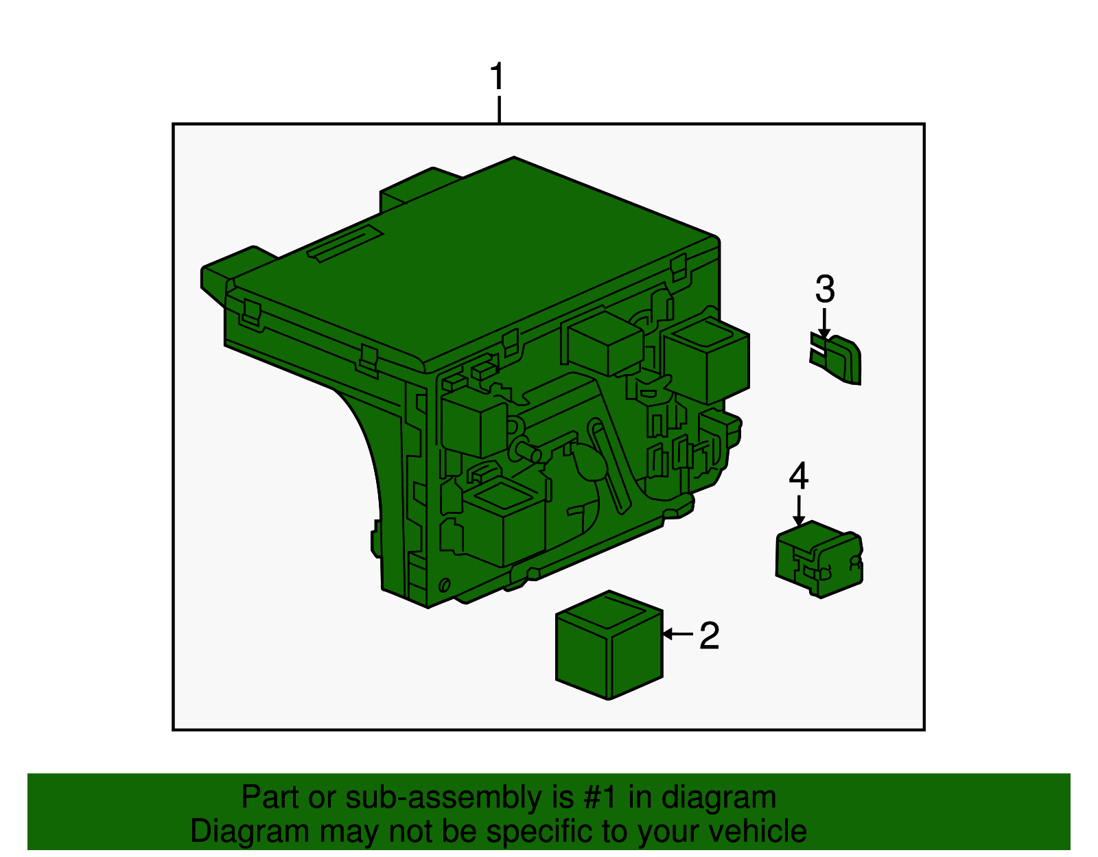 Module Assembly, Body Control - GM (10390022)