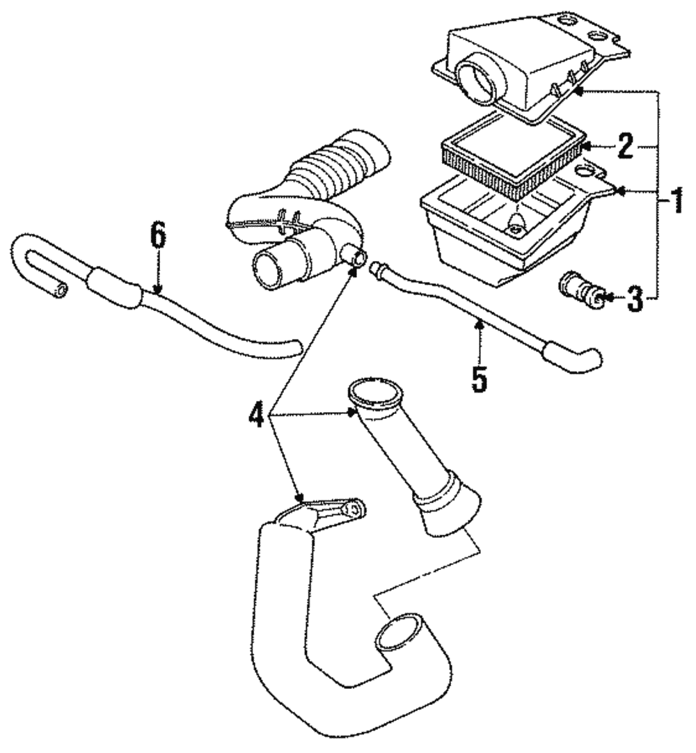 Positive Crankcase Ventilation (PCV) Valve Hose - GM (93211177)