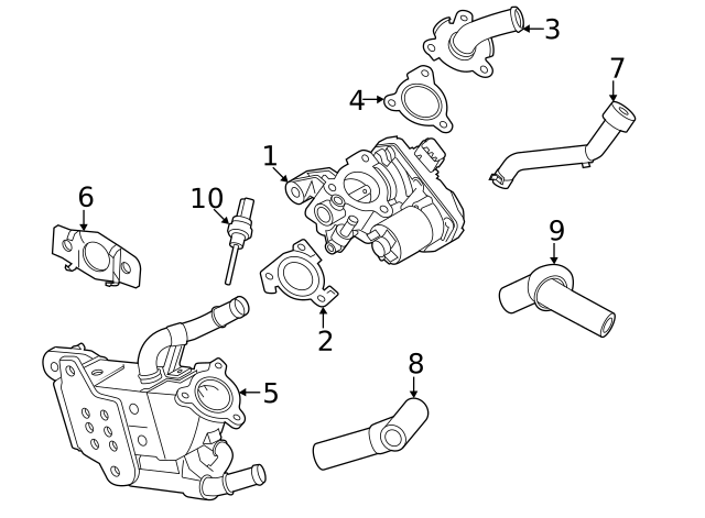 2021-2023 Hyundai Valve Gasket 28493-2M800 | OEM Parts Online