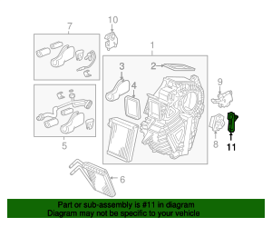 OEM 2005-2010 Honda Odyssey Temp Sensor 80530-S3N-941 Honda