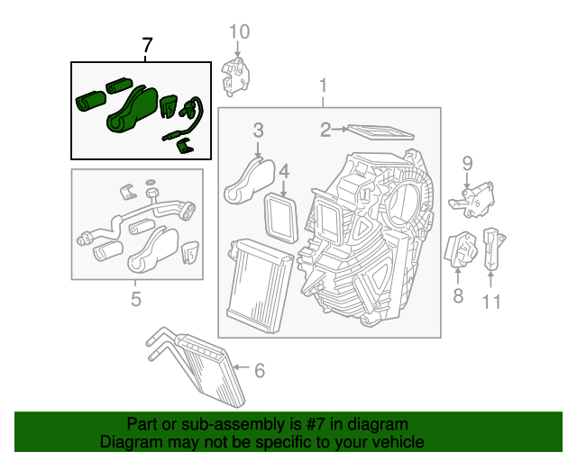 80221SHJA51 Valve Assembly Expansion 20052010 Honda Odyssey