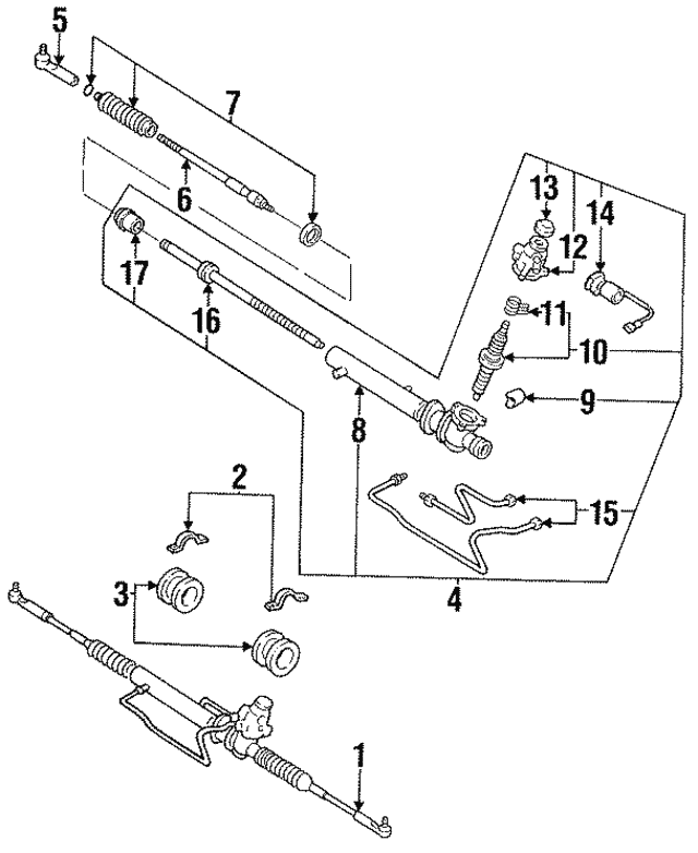 19891996 Nissan Inner Tie Rod Boot S13 Z32 R32 GTR GTS4 GTST A31 C33