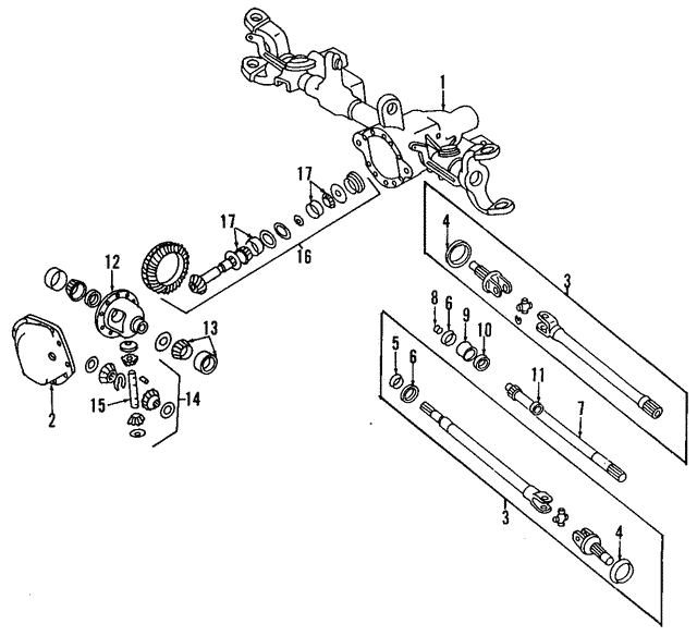 Mopar 4874477 Rear Axle Shaft Seal