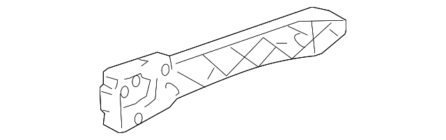 Rear Exterior Door Handle Bracket - GM (25878782)