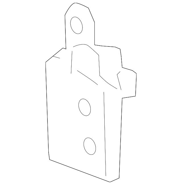 Upper Hinge - GM (25996985)
