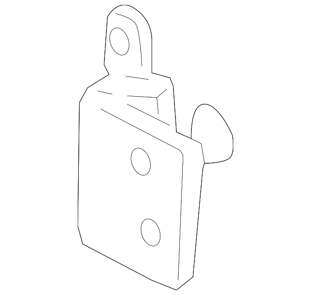 Lower Hinge - GM (25996983)