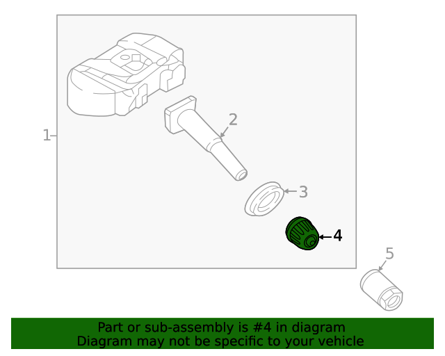 20152024 Hyundai Valve Stem Cap 52937A5100 Conicelli Hyundai