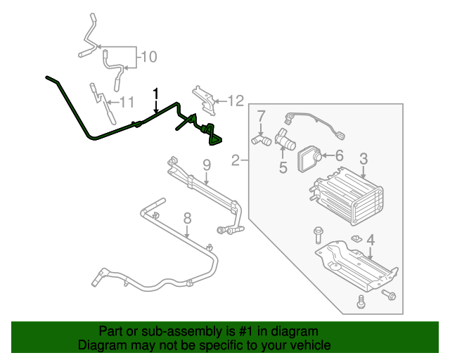 20092014 Ford OEM Connector 9C2Z9E498B OEM Ford Parts