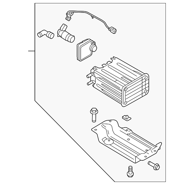 20112014 Ford OEM Vapor Canister BC2Z9D653E Ford Parts Center