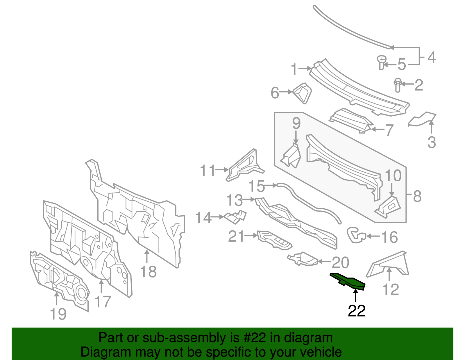 Pad - Scion (55215-52110)