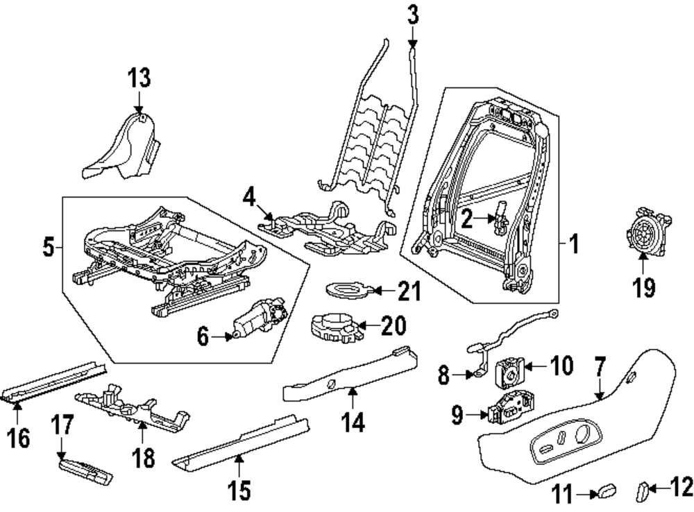 Outer Finish Panel Retainer - GM (13553209)