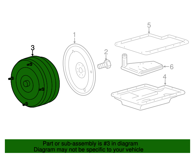 Converter Assembly BR3Z7902FATC Varsity Ford