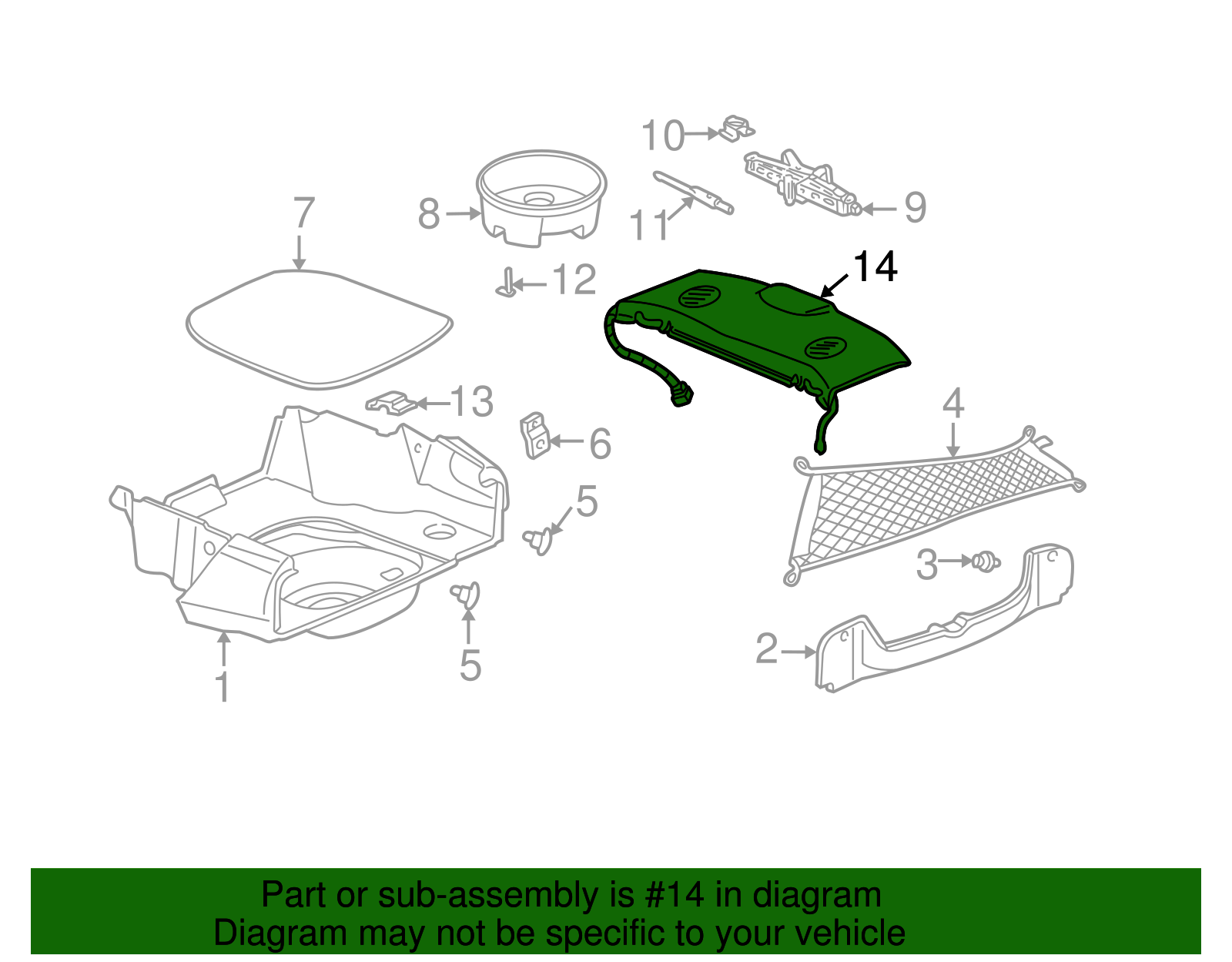 Trim Panel - GM (25677098)