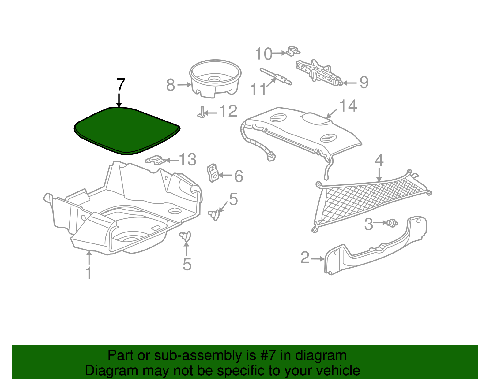 Spare Cover - GM (25664898)