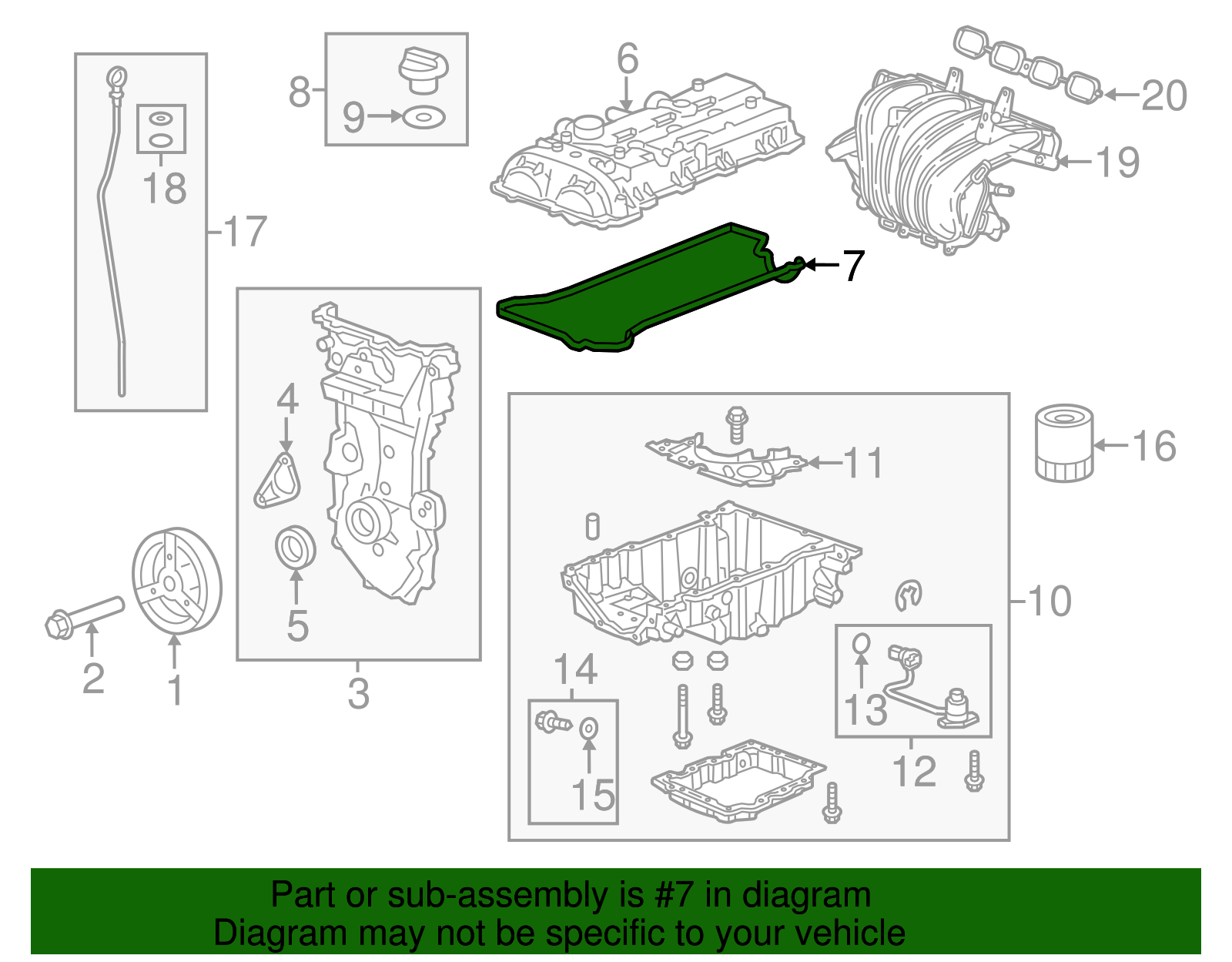 Multi-Purpose Gasket - GM (94040323)