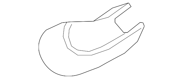 Wiper Arm Cover, Rear Wiper Arm Cover, Rear