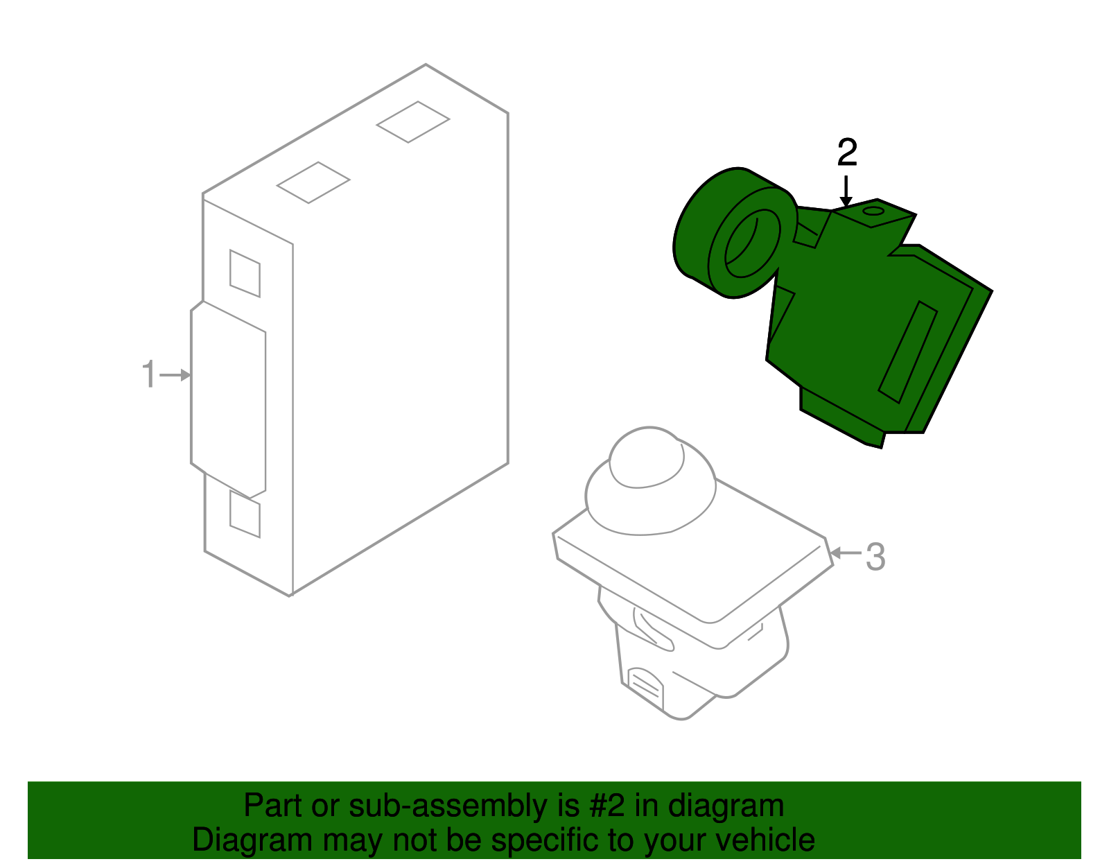 Theft Deterrent Module - GM (95983552)
