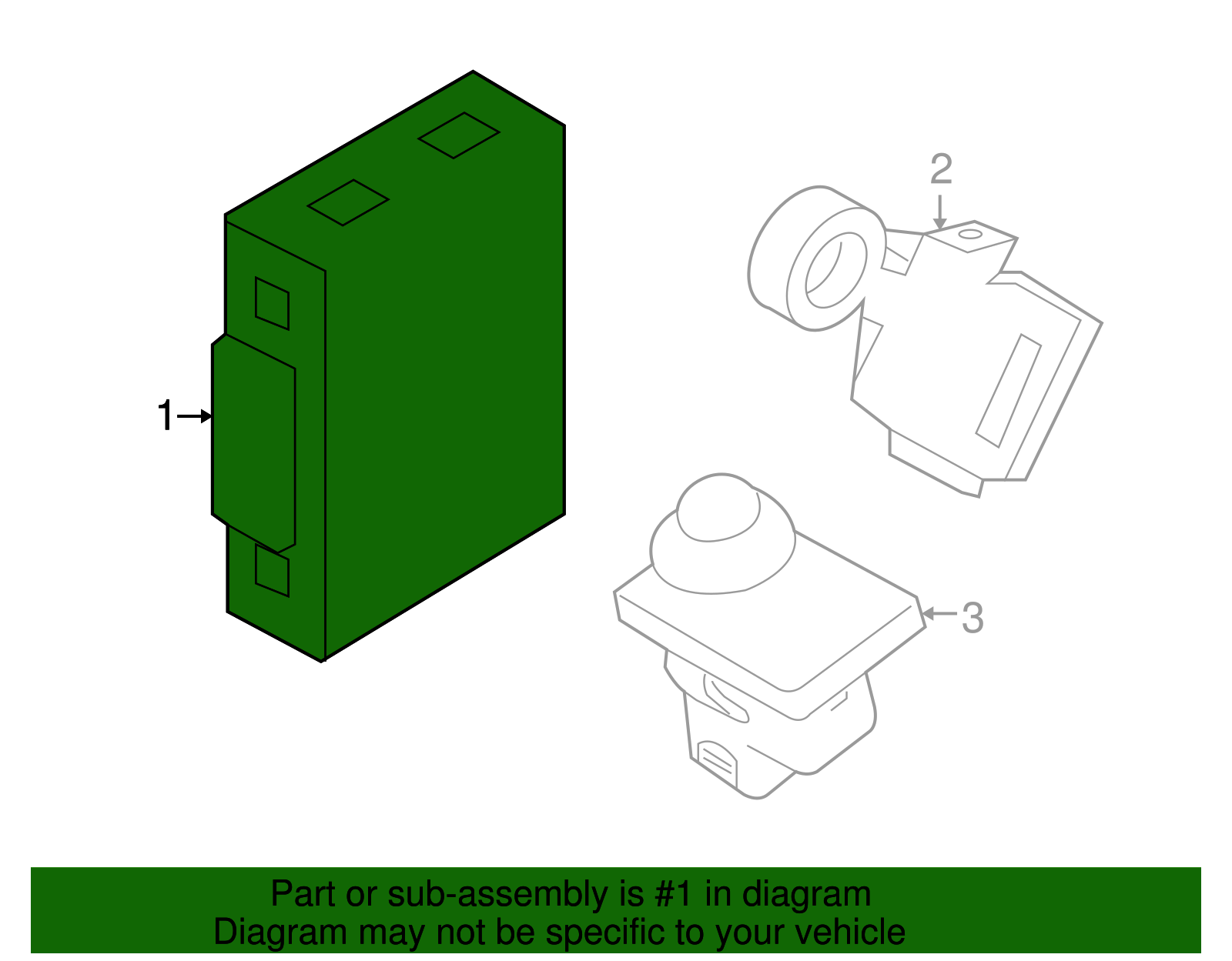 Module Assembly, Keyless Entry & Theft Dtrnt Control - GM (95959519)