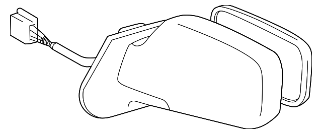 Mirror Assembly - Toyota (87940-2D230-A0)