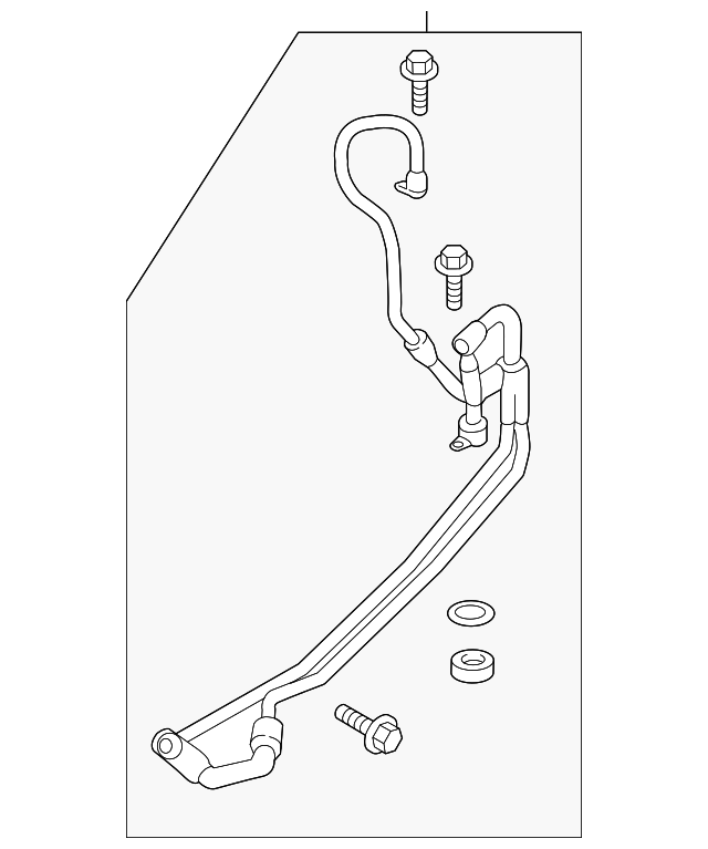 Inlet Pipe - Ford (HG9Z-7R081-D)