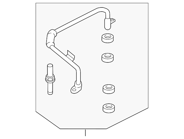 Connector Pipe - Ford (HG9Z-7A031-A)