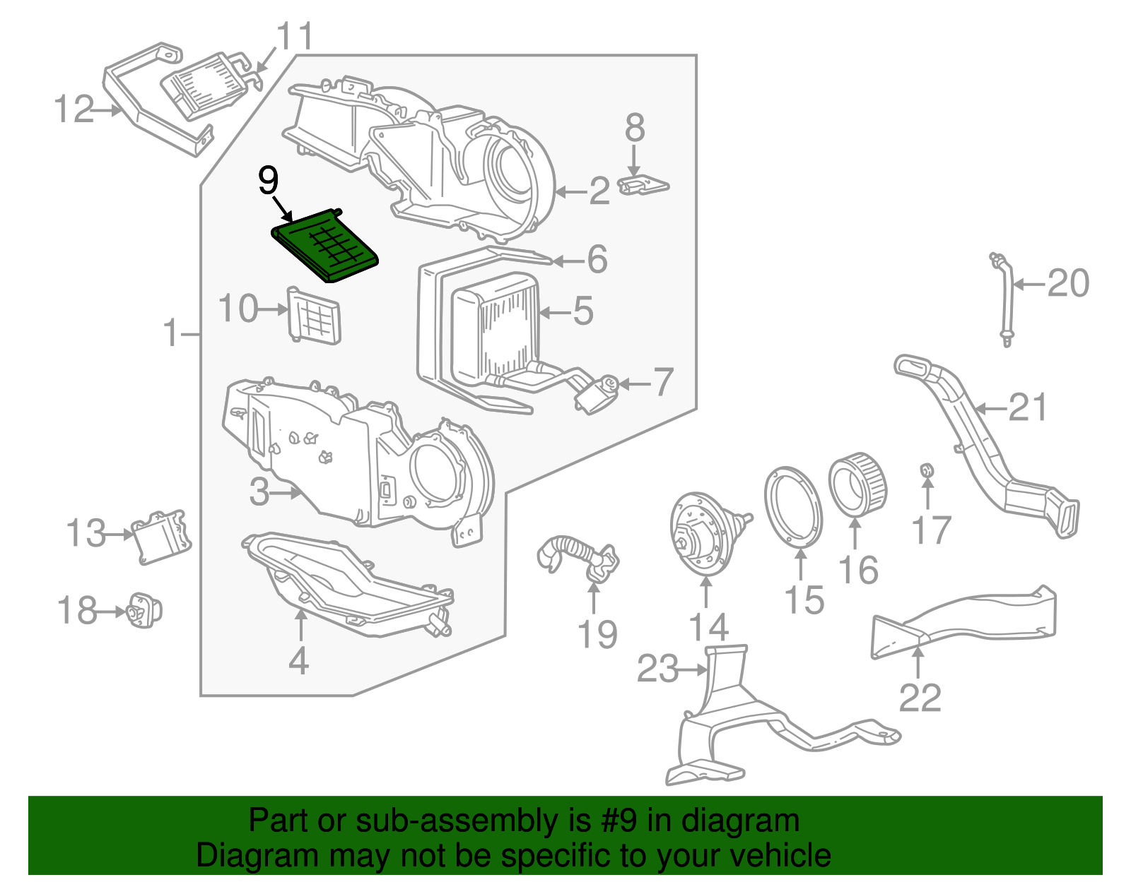 Housing Assembly - Ford (YL1Z-18D283-BA)