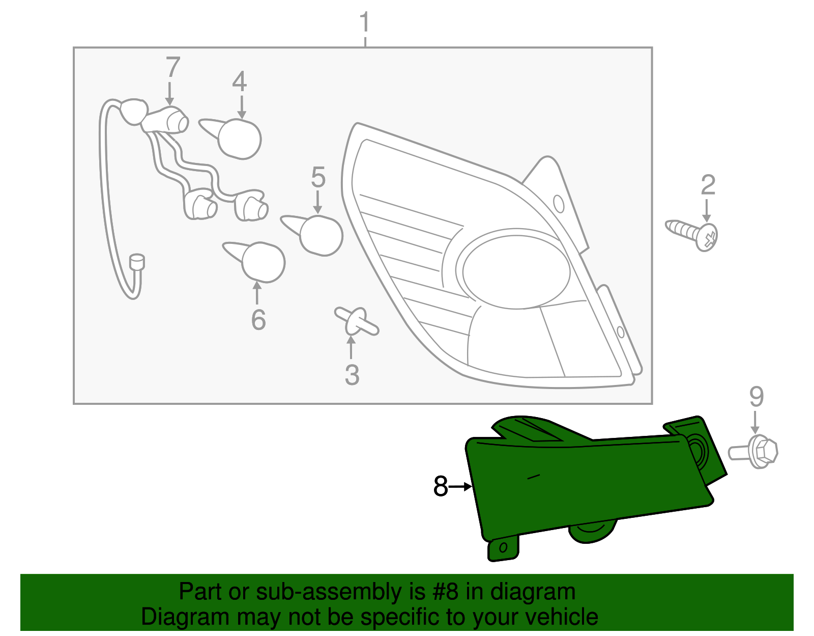 Driver Side Body Side Outer Panel Filler - GM (96861008)