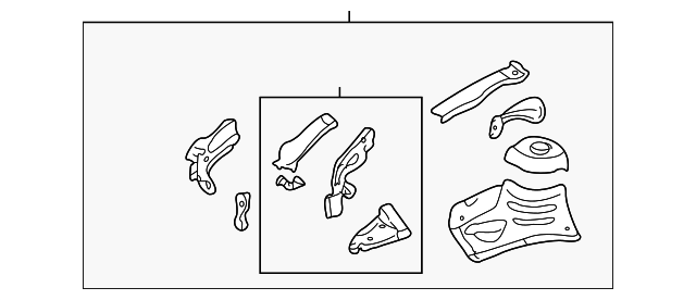 Panel Assembly, Front W/H (Left-hand/Complete) - GM (12335375)