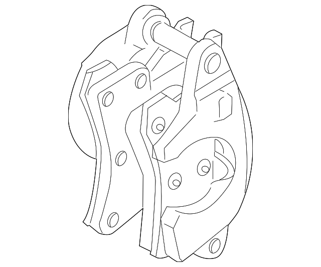 Caliper Kit, Front Brake Right - GM (88895129)