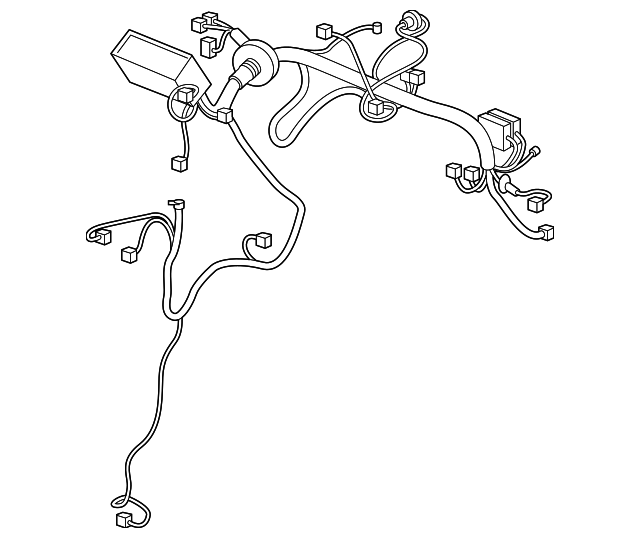 32120T6ZA41 Wire Harness, L Cabin 20172019 Honda Ridgeline