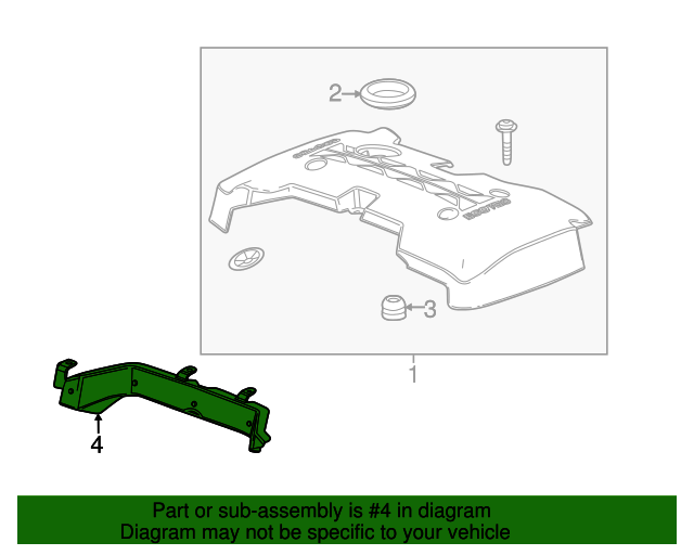 20132015 GM Heat Shield 12639894