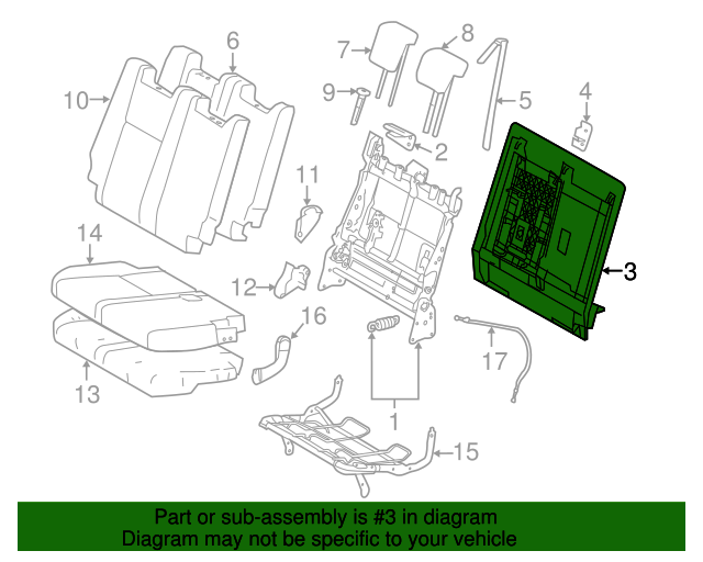 TOYOTA Genuine 79024-0E010-B0 Seat Back Cover Sub-Assembly TOYOTA Genuine 79024-0E010-B0 Seat Back Cover Sub-Assembly