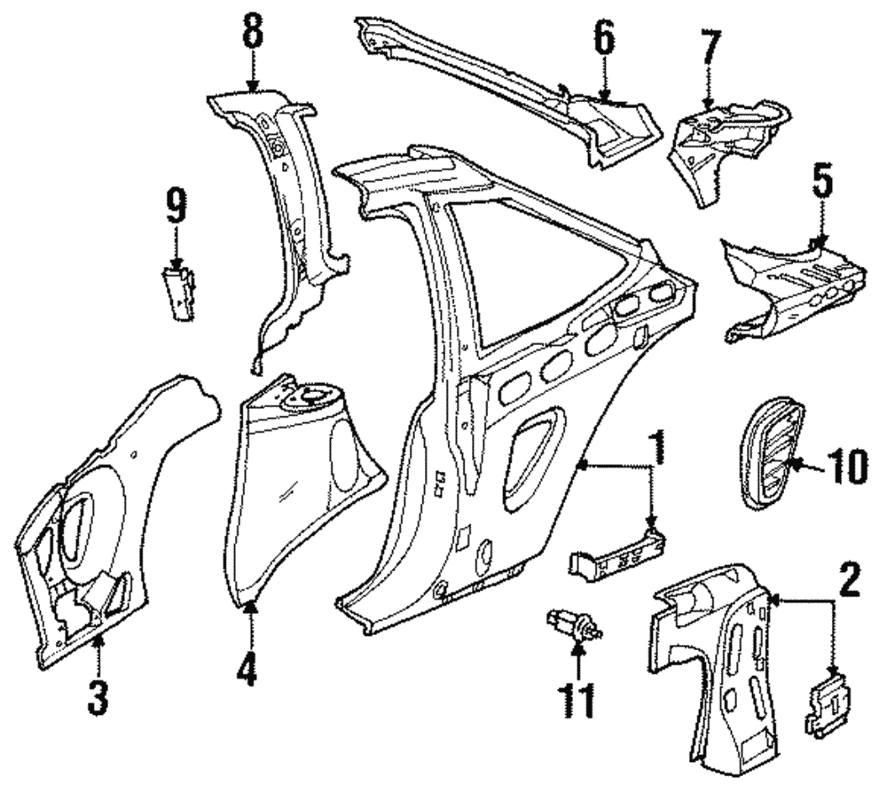 Switch Assembly, Dr Jamb - GM (88924259)