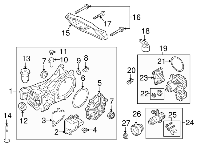 2016-2020 Volvo Viscous Coupler 36010144 | TascaParts.com