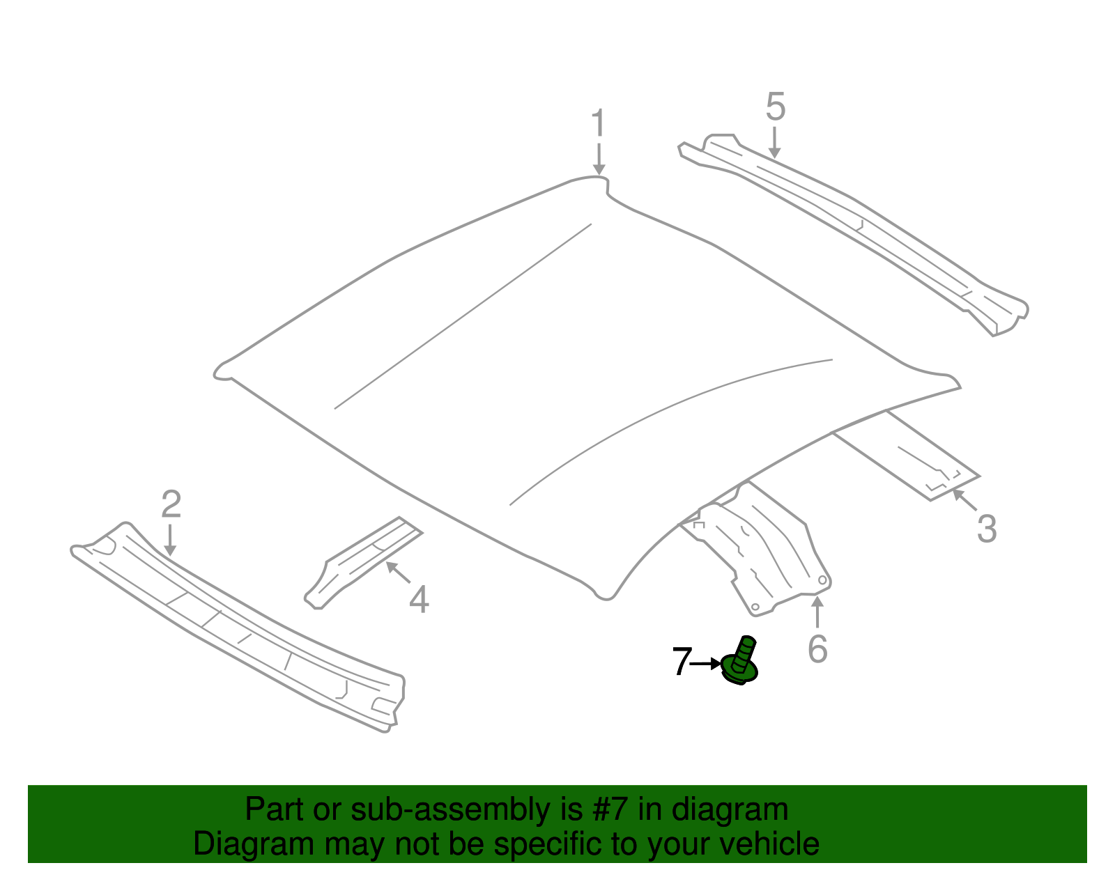 Reinforced Bracket Bolt - Scion (SU003-02828)