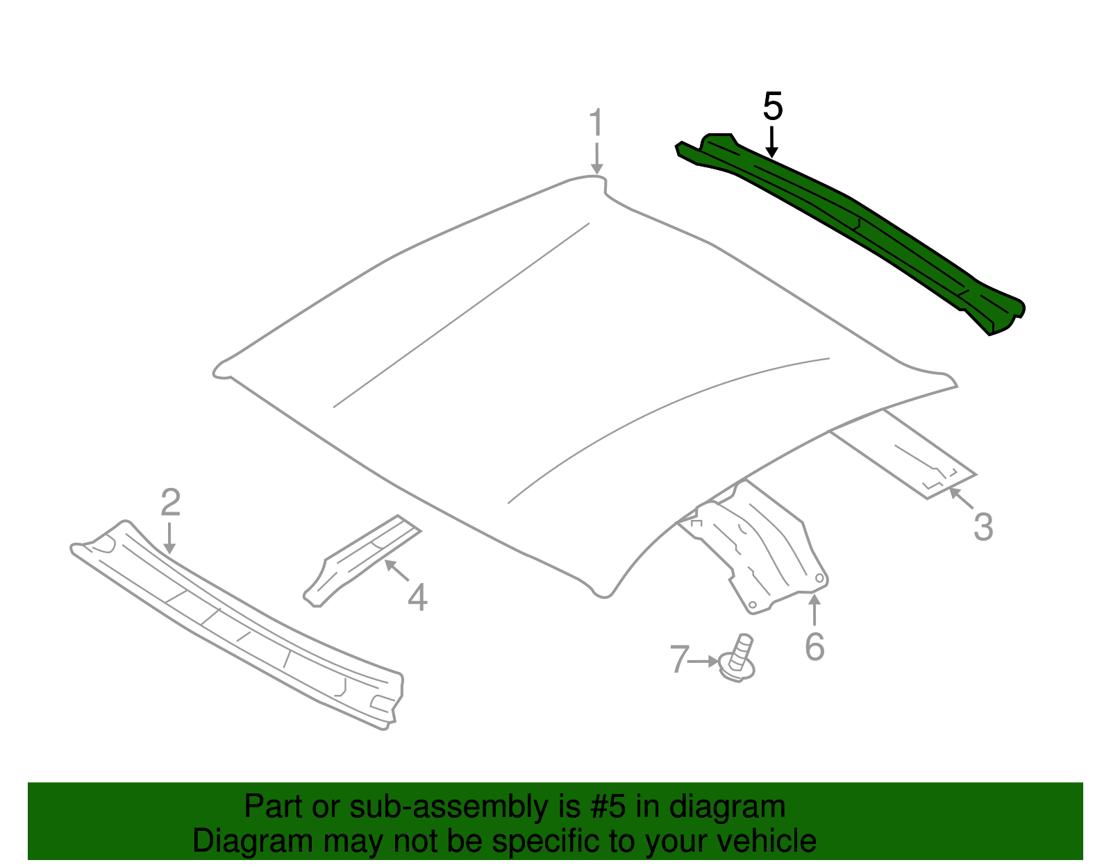 Rear Header - Scion (SU003-01375)
