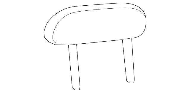Headrest - Ford (YW7Z-54611A08-DAF)