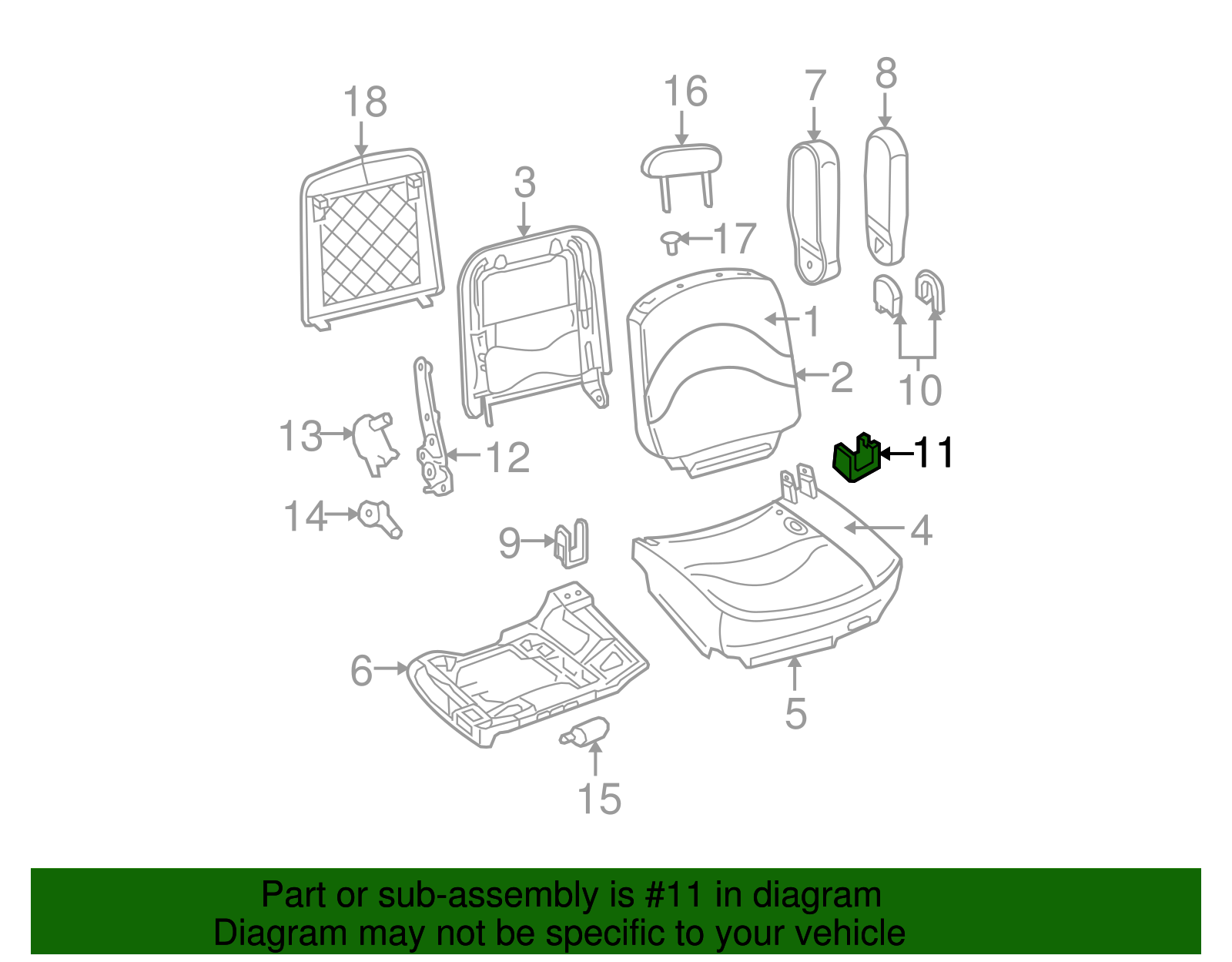 Lower Cover - Ford (YW3Z-54672A32-ABB)