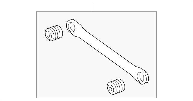 Genuine OEM Rear Lateral Arm Part# LR002576 Fits 2008-2019 Land Rover ...