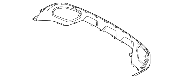 Genuine OEM Trim Panel | 213-885-45-02-2A17 | Fits Select 2021  