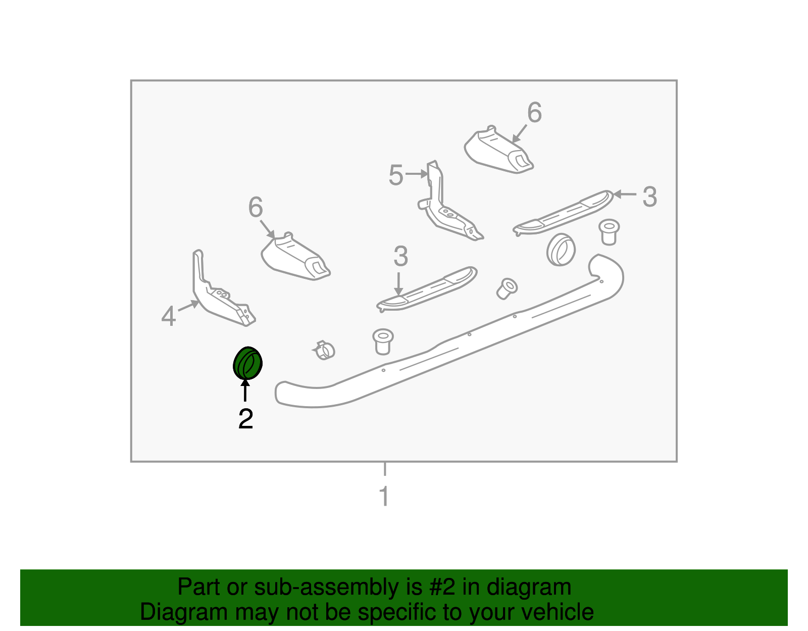Cap, Asst Step End (8.304) (19170609)