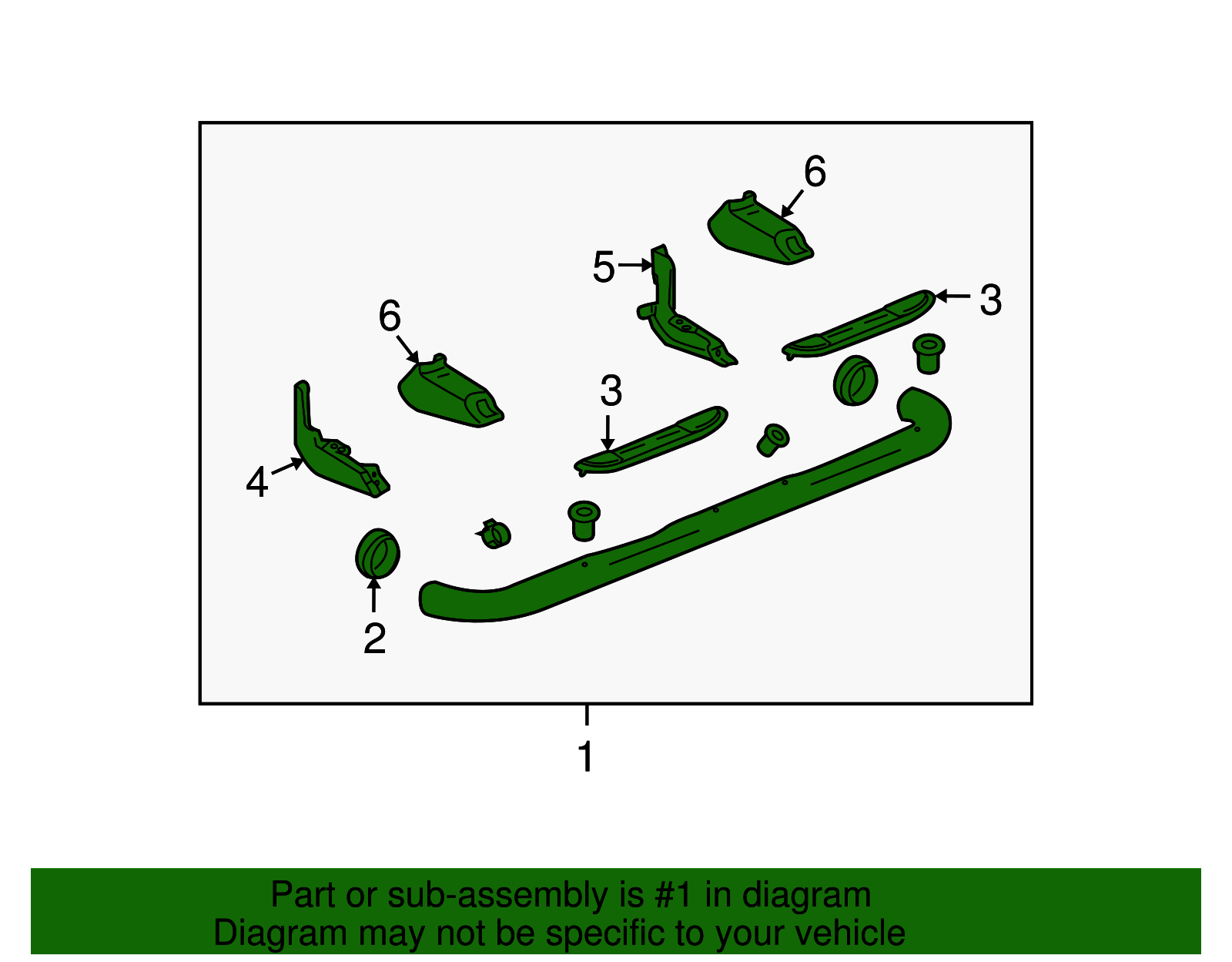 Step Assembly, Tubular Assist - GM (88968832)