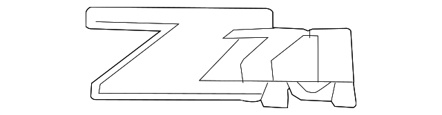 25798300 - Pickup Box Side Rear Decal - 2007-2014 GM | Findlay Part