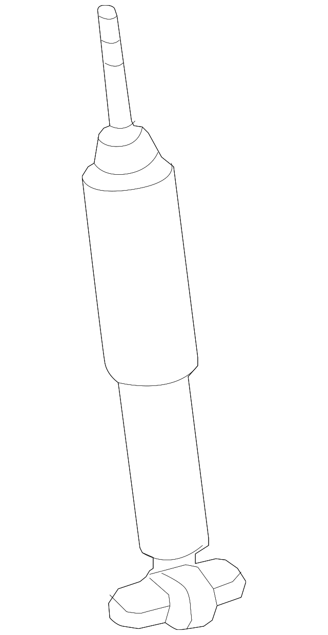 Suspension Shock Absorber - GM (89038500)