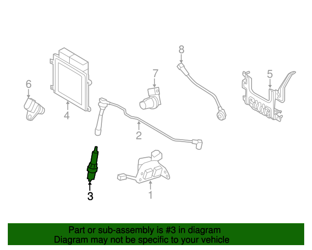 1883911051 Spark Plug 20092011 Kia Kia Cheap Parts
