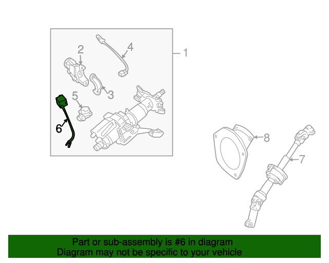 20042010 Toyota Sienna Shift Interlock Solenoid 8543145010 Toyota