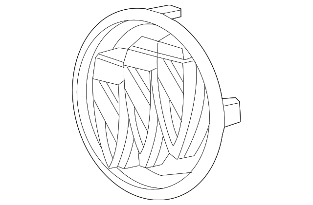 Front Grille Tri-Shield Logo - GM (95330834)